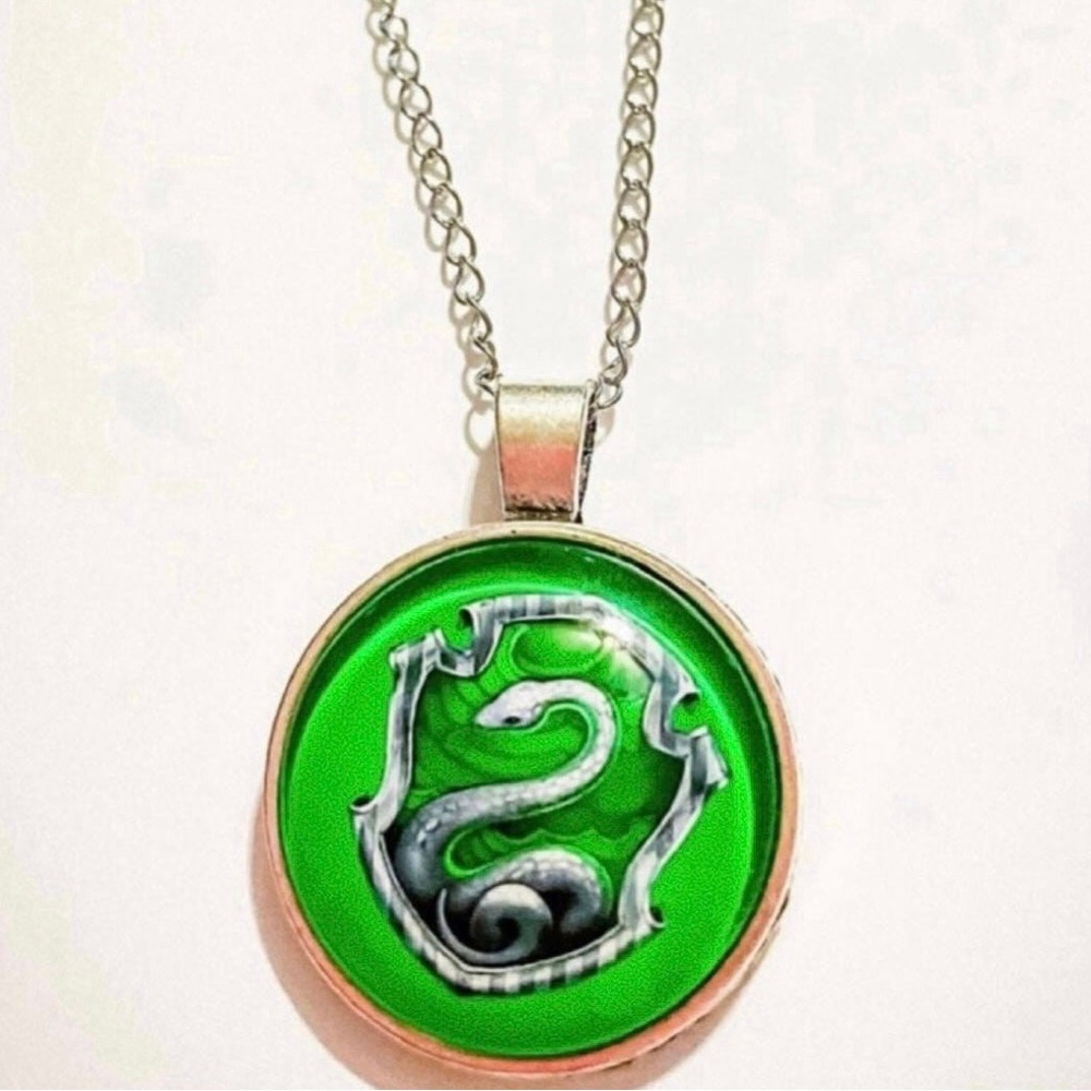 Harry Potter Slytherin Pendant Necklace